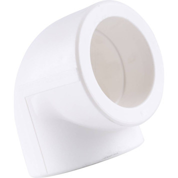 Угольник Kalde d=63 90 градусов для сварки полипропиленовых труб (белый)-7