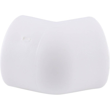 Угольник Kalde d=32 45 градусов для сварки полипропиленовых труб (белый)-4