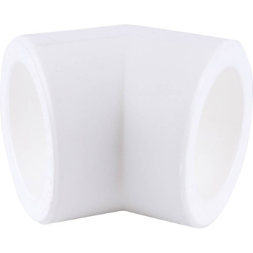 Угольник Kalde d=40 45* для сварки полипропиленовых труб (белый)-1