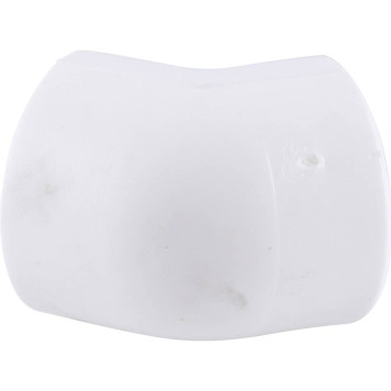 Угольник Kalde d=40 45* для сварки полипропиленовых труб (белый)-2