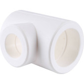 Тройник переходной Kalde 63x40x63 для полипропиленовых труб под сварку (цвет белый) (3212-tio-634063)