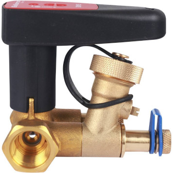 Балансировочный клапан BROEN V DN 015S PN 25 с ручным дренажем и резьбой 4351000S-001673-3