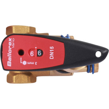 Балансировочный клапан BROEN V DN 015S PN 25 с ручным дренажем и резьбой 4351000S-001673-7