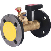 Клапан балансировочный БРОЕН Venturi FODRV DN 025 PN 16 ручной фланцевый повышенной пропускной способности и дренажем (596342)