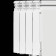 Радиатор алюминиевый ROMMER Profi 500 4 секции (AL500-80-80-100) (RAL9016) RAL-1210-050004 (RAL-1210-050004)