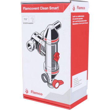 Сепаратор воздуха и шлама Flamcovent Clean Smart 1 1/4-8