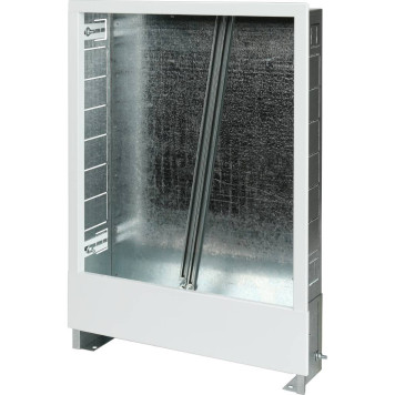 Шкаф распределительный STOUT ШРВ-1 4-5 выходов встроенный 670х125х496-1