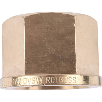 Заглушка ВР Viega 3301, 1/2, бронза-2