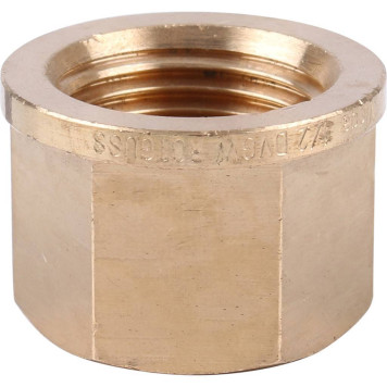 Заглушка ВР Viega 3301, 1/2, бронза-4