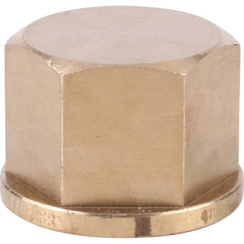 Заглушка ВР Viega 3301, 1/2, бронза-5