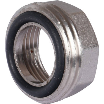 Муфта разъемная Политэк 20х3/4 с внутренней резьбой для полипропиленовых труб под сварку (белая)-7