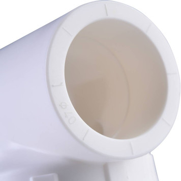 Тройник Политэк 40x1 1/4 для полипропиленовых труб под сварку с наружной резьбой (белый)-4