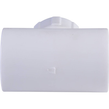 Тройник Политэк 32x3/4 для полипропиленовых труб с наружной резьбой (белый)-3