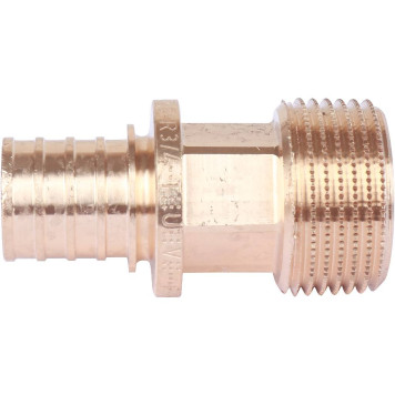 REHAU RAUTITAN Фитинги Переходник с наружной резьбой 20-R 3/4 RX+ для труб из сшитого полиэтилена (PE-Xa) аксиальный-1