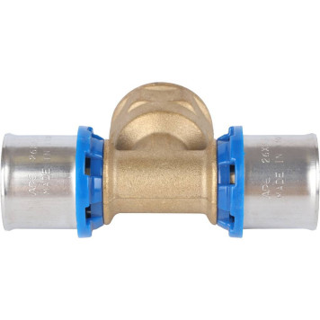 Тройник-переходник APE для металлопластиковых труб с внутренней резьбой 26х3/4х26 прессовой-3