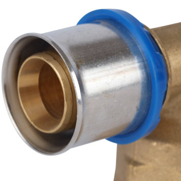 Тройник-переходник APE для металлопластиковых труб с внутренней резьбой 26х3/4х26 прессовой-5