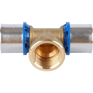 Тройник-переходник APE 32x1x32 для металлопластиковых труб прессовой с внутренней резьбой-1