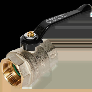 Шаровой кран BUGATTI Oregon с ручкой-рычагом из алюминия, внутренняя резьба 1 1/4&