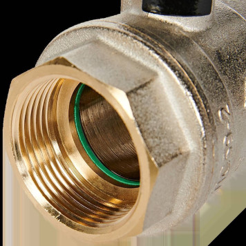 Шаровой кран BUGATTI Oregon с ручкой-рычагом из алюминия, внутренняя резьба 1 1/4&-1