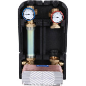 Насосная группа STOUT SDG-0038 с теплообменником 34 пластины, без насоса в теплоизоляции (SDG-0038-342501)