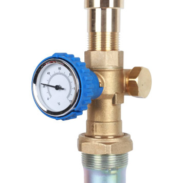 Насосная группа STOUT SDG-0038 с теплообменником 18 пластин, без насоса в теплоизоляции.-7