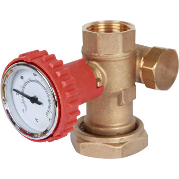 Насосная группа STOUT SDG-0038 с теплообменником 18 пластин, без насоса в теплоизоляции.-11