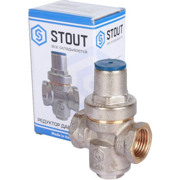 Редуктор давления STOUT PN16 Вн/Вн 1/2 без манометра-13