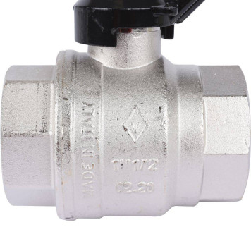 Шаровой кран BUGATTI New Jersey с ручкой-рычагом из алюминия, внутренняя резьба 1,5 дюйма-4