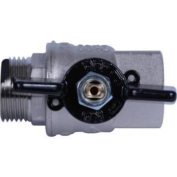 Шаровой кран BUGATTI New Jersey с ручкой-бабочкой и внутренней нарезкой резьбы 3/4&-5