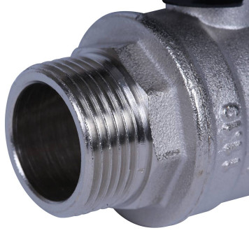 Шаровой кран BUGATTI New Jersey с ручкой-бабочкой и внутренней нарезкой резьбы 3/4&-6