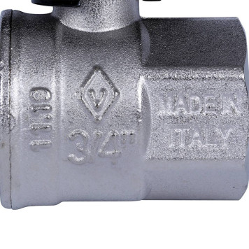 Шаровой кран BUGATTI New Jersey с ручкой-бабочкой и внутренней нарезкой резьбы 3/4&-8