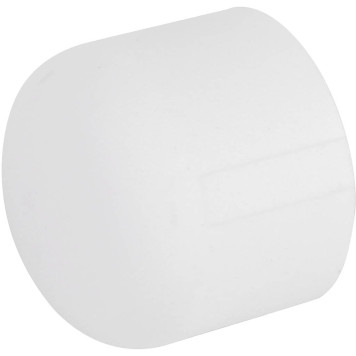 Заглушка для полипропиленовых труб Kalde Россия d=20 под сварку (белый)-2