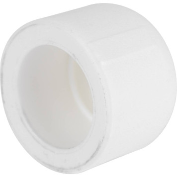 Заглушка Kalde для сварки полипропиленовых труб d=25, белого цвета-2