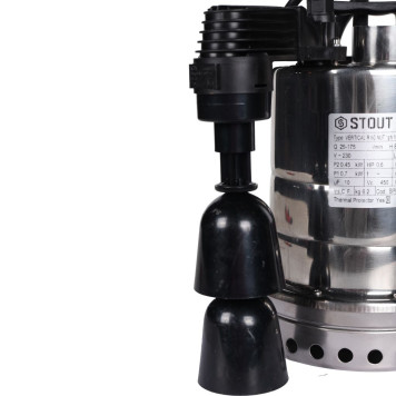 Насос дренажный STOUT с вертикальным поплавком SPD-0003-200450 (SPD-0003-200450)-6