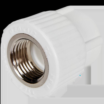 Муфта комбинированная Pro Aqua d= 20-1/2 PP-R ВР Белая (PA22008P)