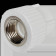 Муфта комбинированная Pro Aqua d= 20-1/2 PP-R ВР Белая (PA22008P)