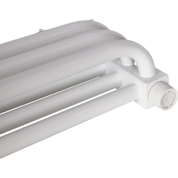 2-х трубчатый радиатор стальной ROMMER RST 2050/14 секций нижнее правое подключение RAL9016 RST-205014-020 (RST-205014-020)-6