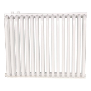 2-х трубчатый радиатор стальной ROMMER RST 2050/16 секций нижнее правое подключение RAL9016 RST-205016-020 (RST-205016-020)