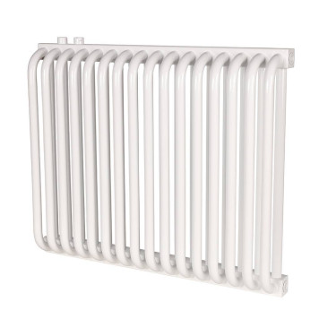 2-х трубчатый радиатор стальной ROMMER RST 2050/16 секций нижнее правое подключение RAL9016 RST-205016-020 (RST-205016-020)-1