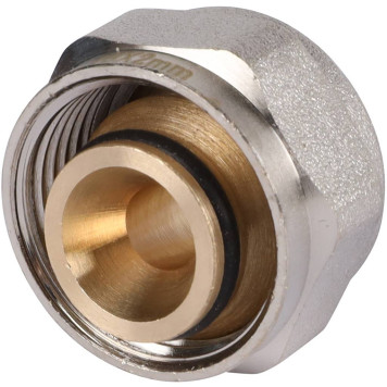 Фитинг компрессионный ROMMER евроконус для труб PEX 16х2,0х3/4 (RFC-1020-001620)-2