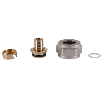 Фитинг компрессионный ROMMER евроконус для труб PEX 16х2,0х3/4 (RFC-1020-001620)-7