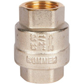 Клапан обратный пружинный муфтовый с металлическим седлом ROMMER RVC-0001-000015 1/2 (RVC-0001-000015)