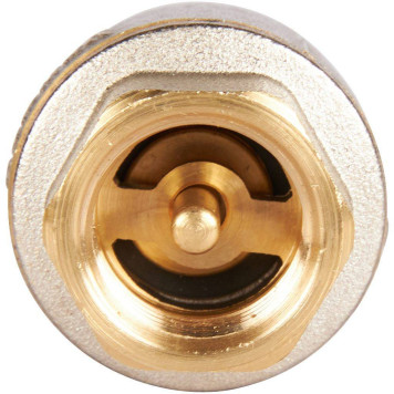 Клапан обратный пружинный муфтовый с металлическим седлом ROMMER RVC-0001-000015 1/2 (RVC-0001-000015)-4
