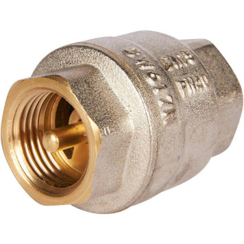 Клапан обратный пружинный муфтовый с металлическим седлом ROMMER RVC-0001-000015 1/2 (RVC-0001-000015)-5