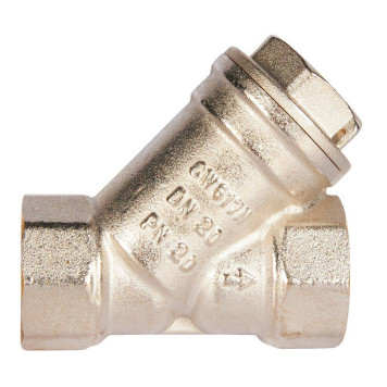 Фильтр грубой очистки косой ROMMER 3/4 500 мкр (RFW-0001-000020)-1