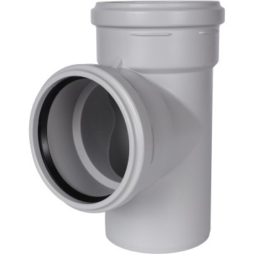 Тройник канализационный бесшумный STOUT D 110 x 110 / 87,5° SKB-0016-111187 (SKB-0016-111187)