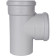Тройник канализационный бесшумный STOUT D 110 x 110 / 87,5° SKB-0016-111187 (SKB-0016-111187)