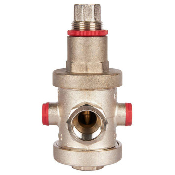ROMMER RVS-0008-000015 ROMMER Редуктор давления PN25 вн/вн 1/2 с выходом под манометр (RVS-0008-000015)-2