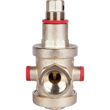 ROMMER RVS-0008-000020 ROMMER Редуктор давления PN25 вн/вн 3/4 с выходом под манометр (RVS-0008-000020)-2