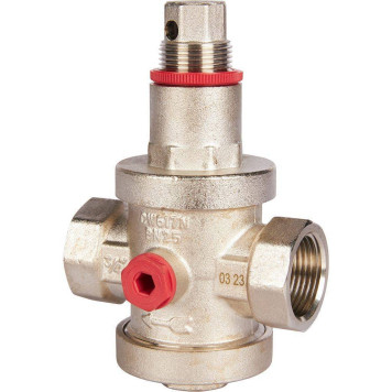 ROMMER RVS-0008-000020 ROMMER Редуктор давления PN25 вн/вн 3/4 с выходом под манометр (RVS-0008-000020)-3